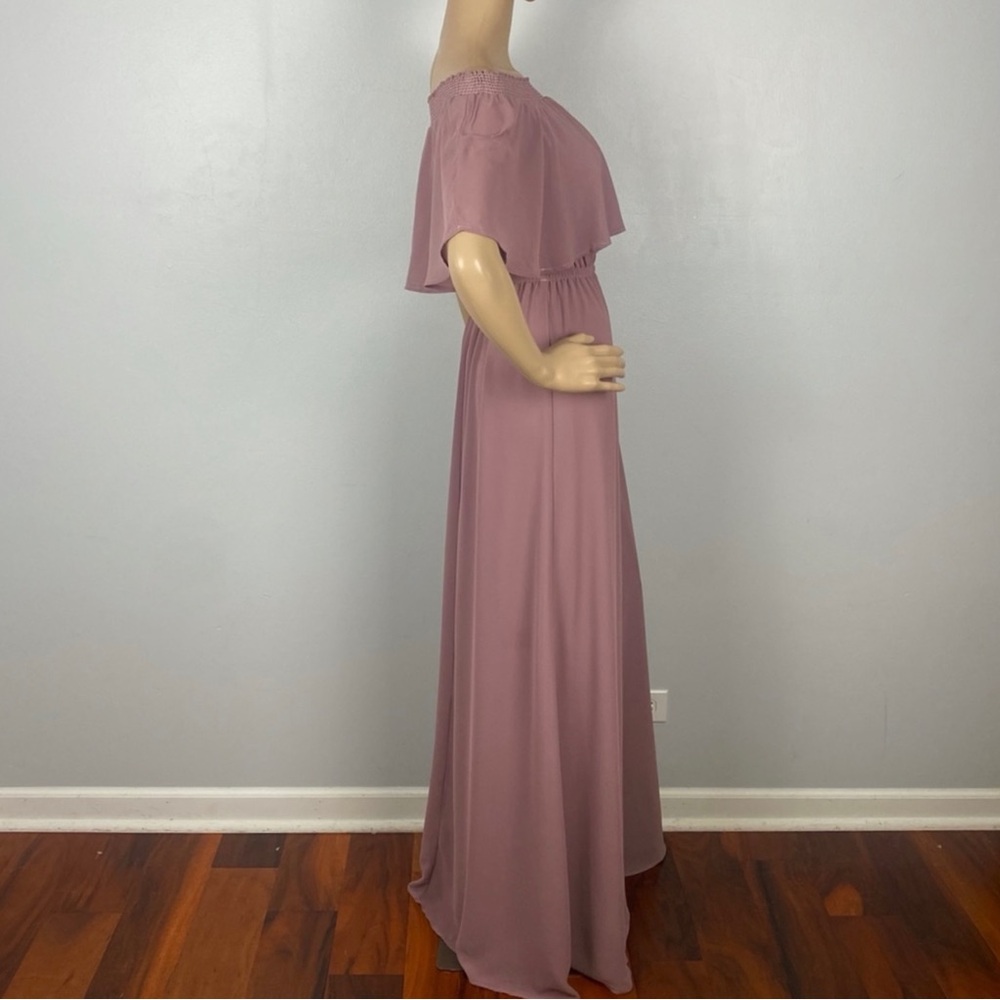 SHOW ME YOUR MUMU OFF-THE-SHOULDER RUFFLE MAXI DRESS - Picture 6 of 10